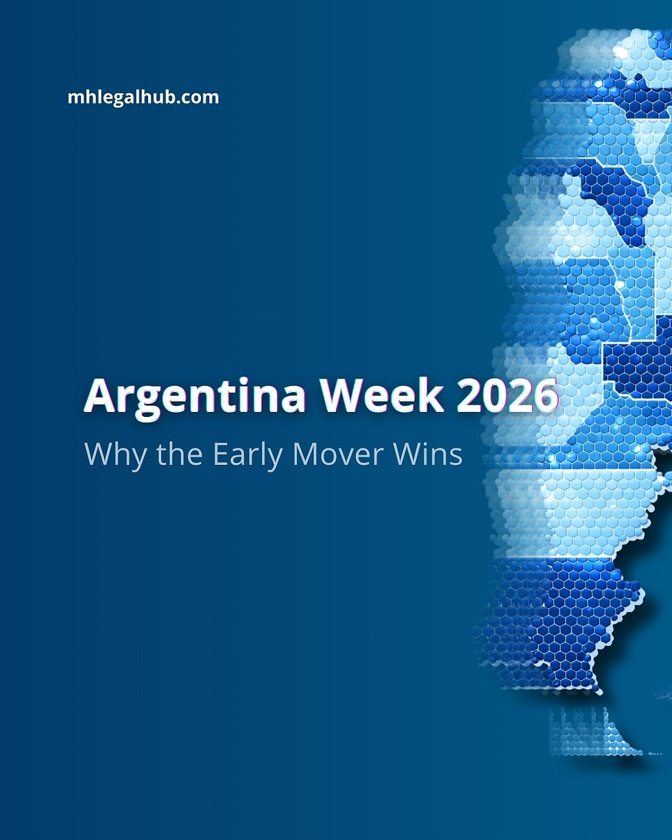 Argentina Week 2026. Why the Early Mover Wins