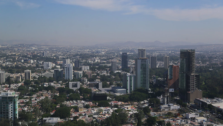 La baja calidad del aire tras el incendio en la primavera en Guadalajara