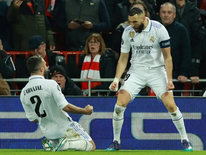 Real Madrid remonta y golea al Liverpool en un vibrante partido de la Liga de Campeones
