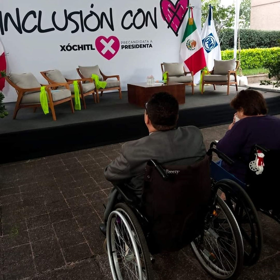 Erick Brandon se suma a mesas de discapacidad con Xochitl Gálvez y aspira a diputación por el PRI