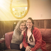 doula team in a living room ready to support a birth in alpharetta