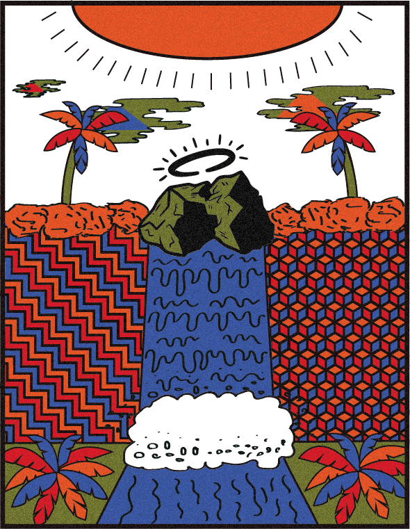 Thumbnail: Goodstone Records "Waterfall" T-Shirt