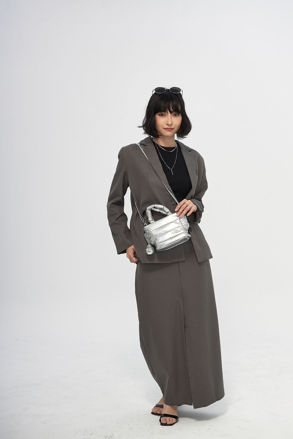 Thumbnail: AIRY Tote XS | Silver Disco