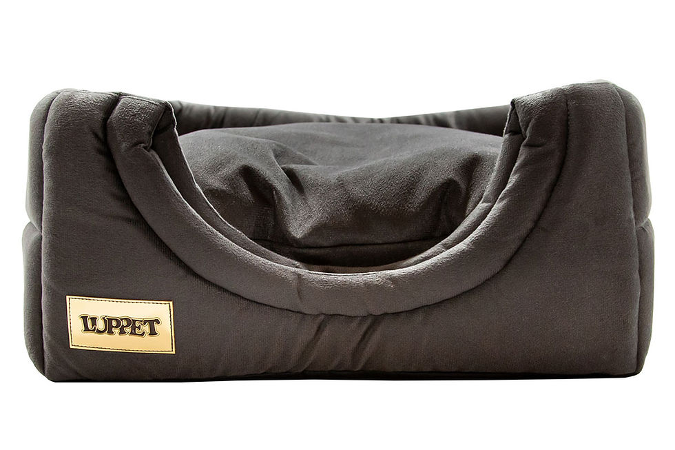 Miniatura: Cama Iglu e Toca Para Cachorro Luppet Cinza Super Luxo