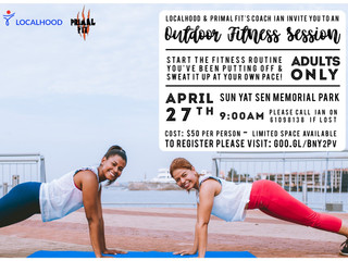 Outdoor Fitness Session-2 with Coach Ian