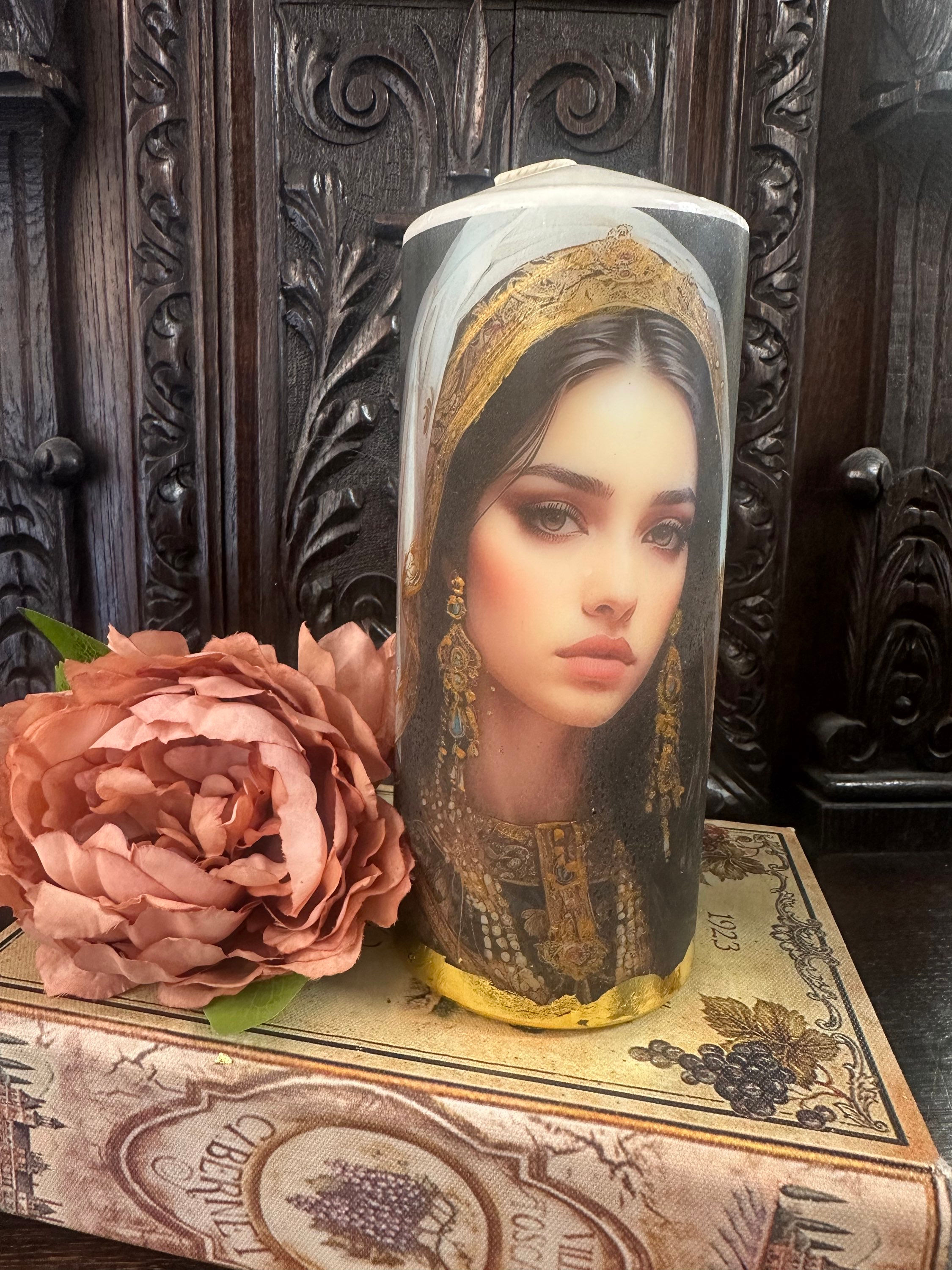 Desert Rose candle