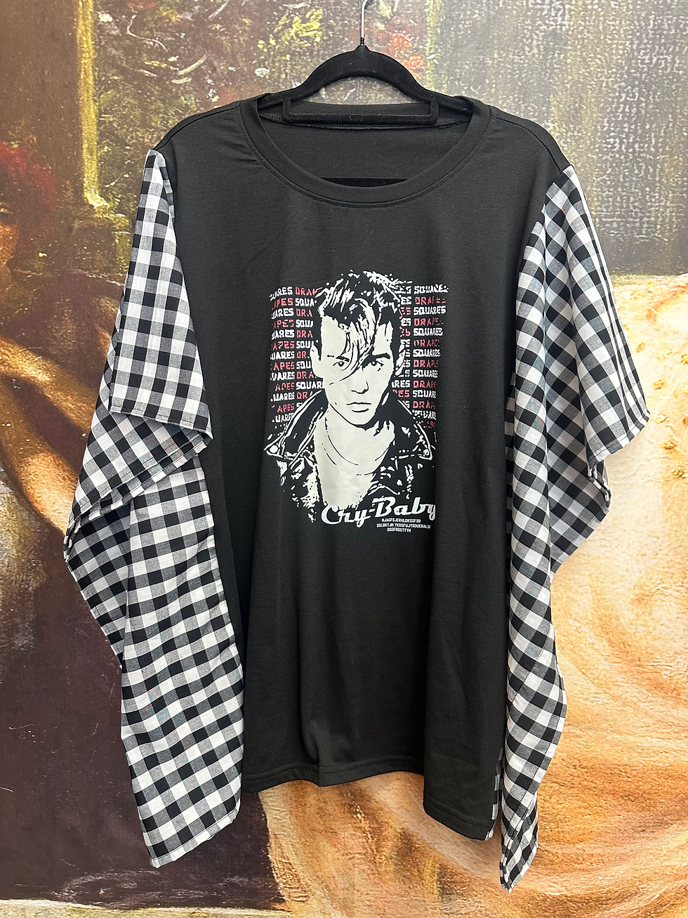 Cry Baby reworked Tshirt Osfa