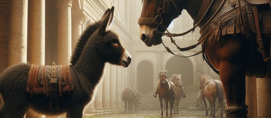 Palm Sunday 2024 - War Horse or Donkey?