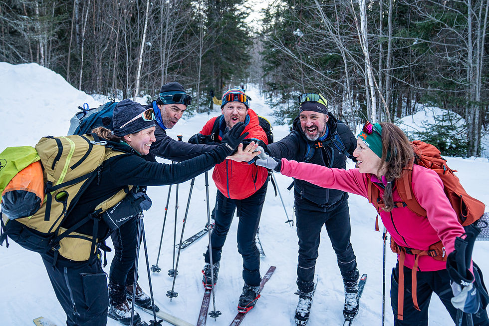 Intermédiaire: 3 jours 2 nuits Le meilleur de la région en ski nordique!