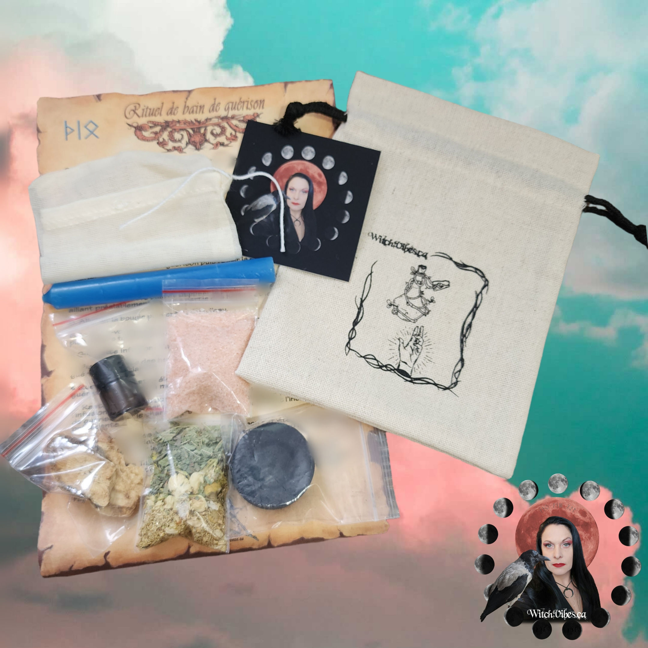 Rituel de bain de guérison WitchVibes