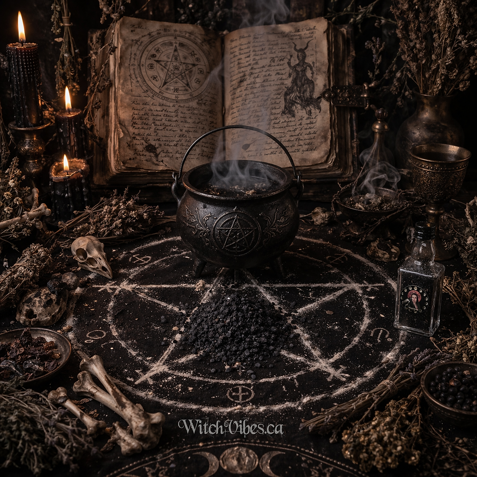 Miniature : 🌑 Le Sel Noir WitchVibes