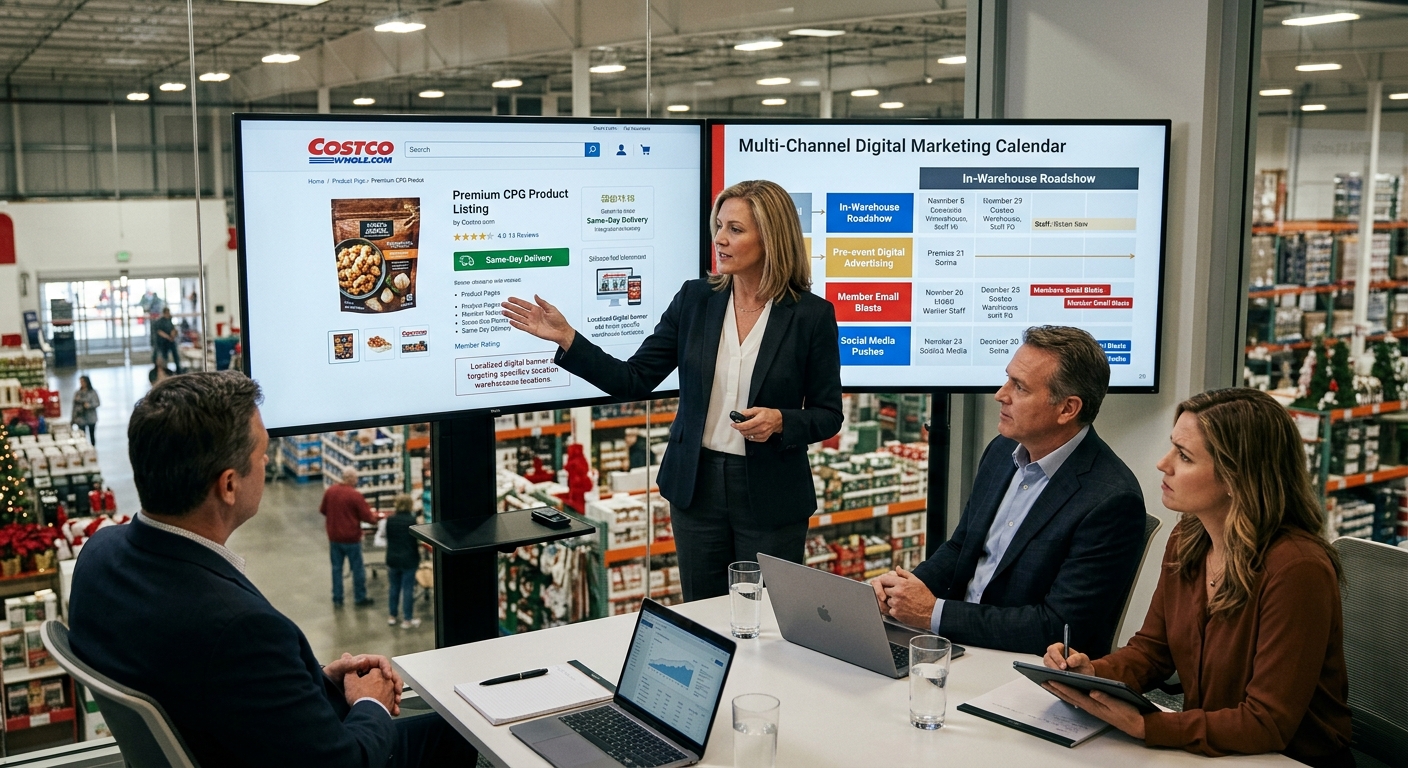 The Costco Digital Marketing for Brands 2026 Guide: How FBM Manages Costco.com Optimization, Same-Day Delivery Growth and the Digital Strategy That Amplifies Roadshow Velocity