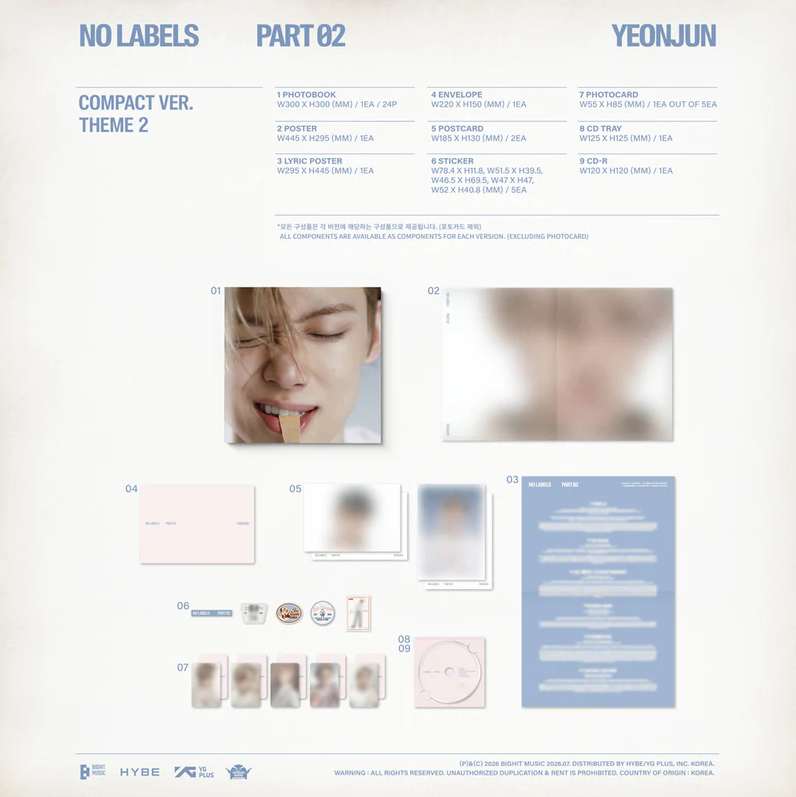 Thumbnail: [PRE-ORDER] YEONJUN – NO LABELS : PART 02 (Compact version)