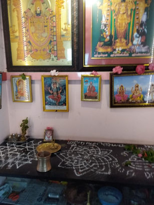 Hanumath Jayanthi celebrated at our Home. Chanting Rama Nama