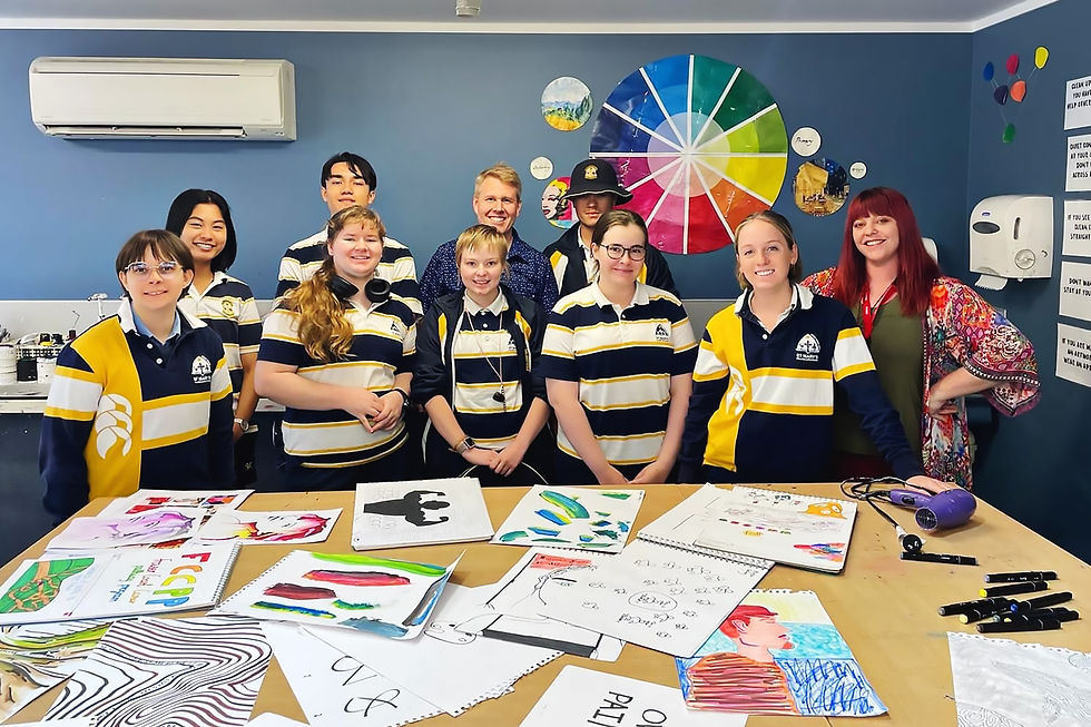 FCCPP Students Branding Process St Mary's College 7