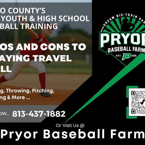 Pros and Cons of Travel Ball Baseball, Player Development, and the Crucial Role of Skill Training
