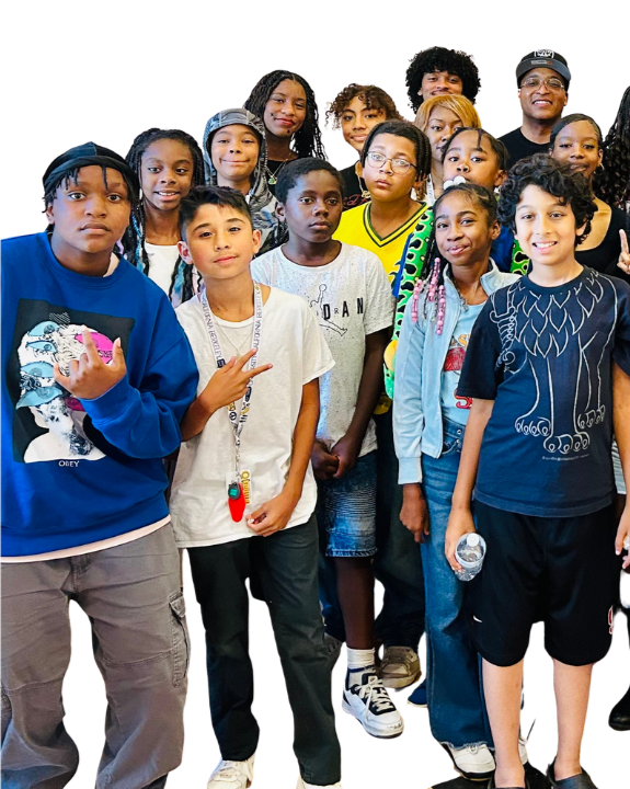 Kids at a 1600 Avenue cyber event