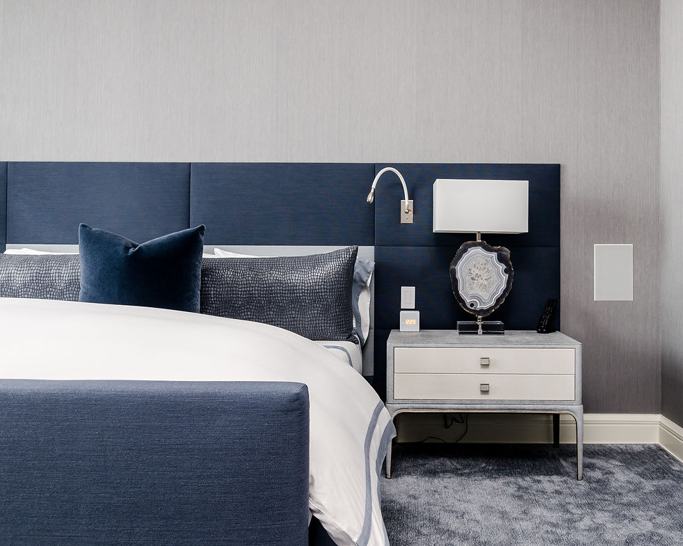 Como decorar a parede da cama?