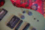 Thumbnail: Manson Meta Series MBM-2H Sustaniac + ZVEX Fuzz Factory Satin Olive Green