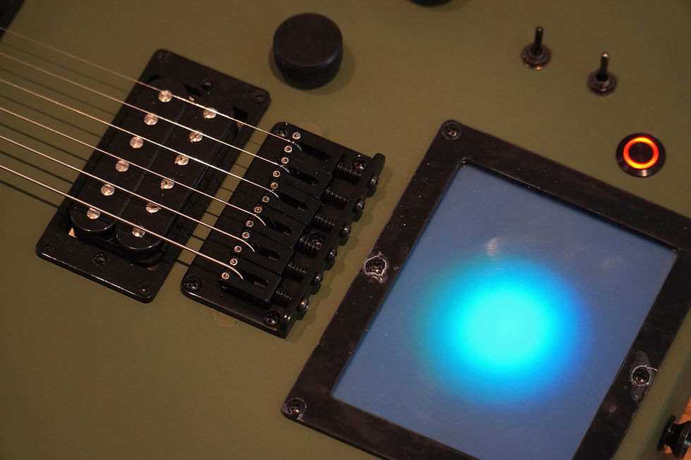 Thumbnail: Manson Meta Series MBM-2H Sustaniac + XY Midi Pad Satin Olive Green