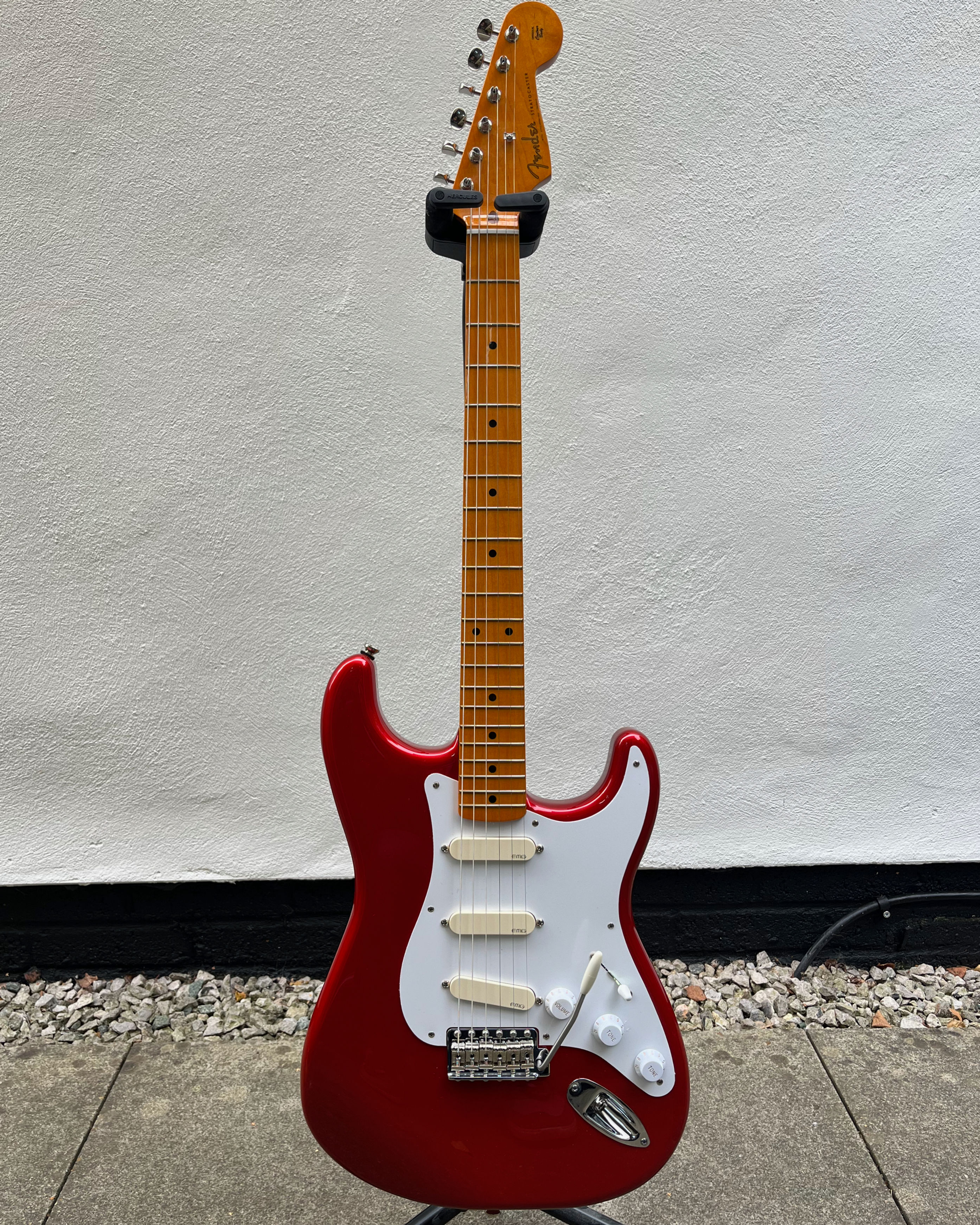 David Gilmour Red Fender Classic 50s Lacquer Stratocaster