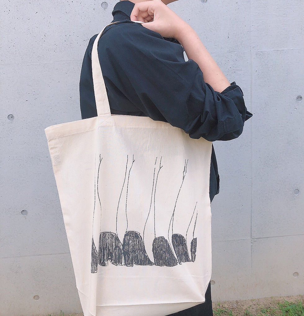 パンプスのトート