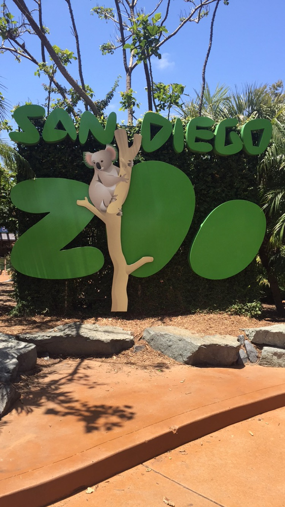 San Diego Zoo sign