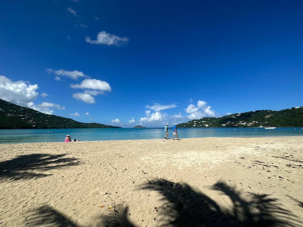 Magens Bay beach on St. Thomas, U.S. Virgin Islands