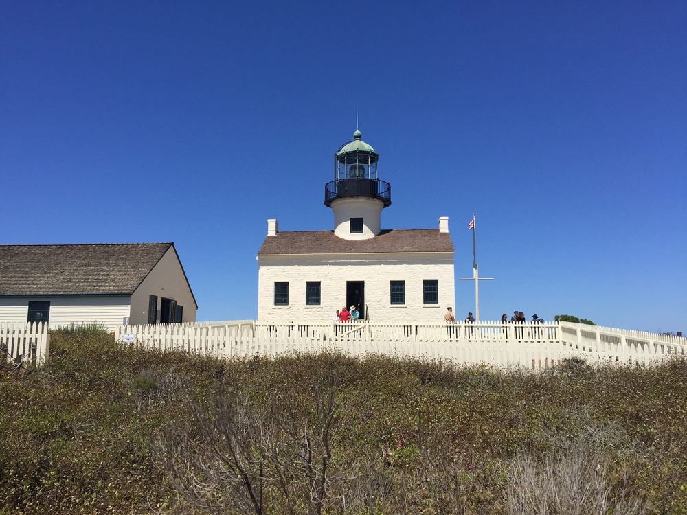 Old Point Loma lighthouse, San Diego