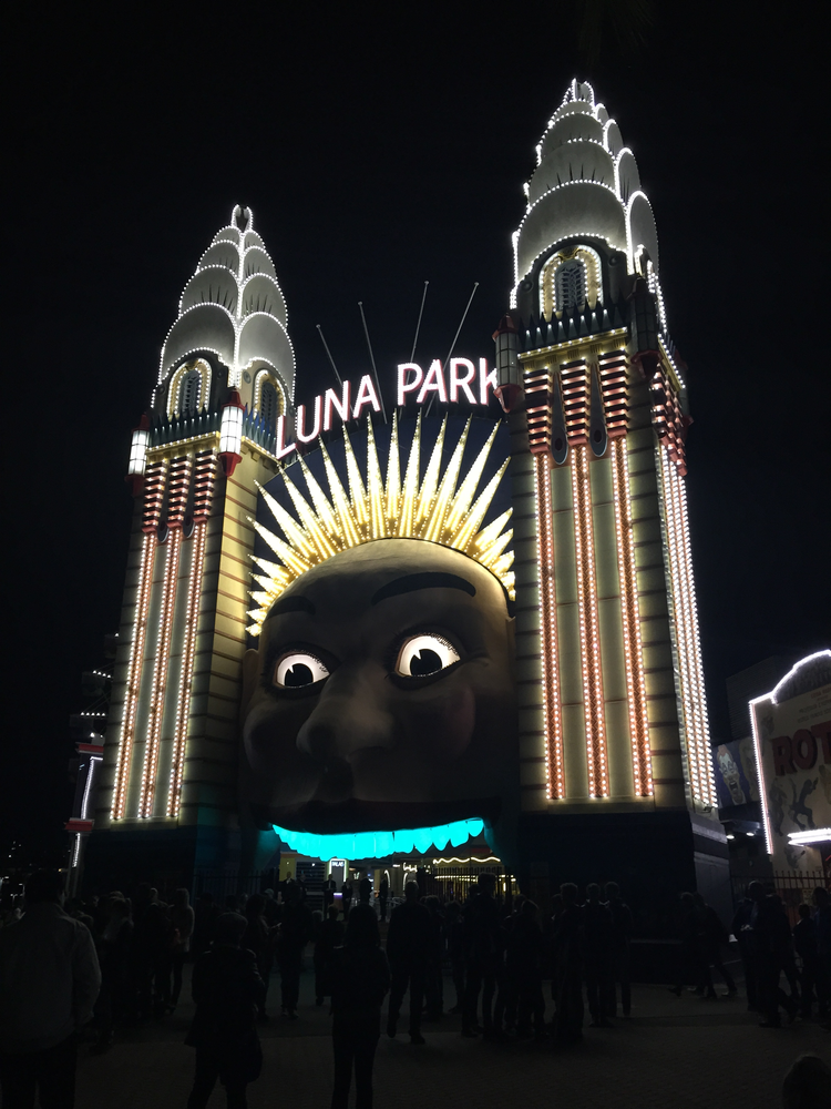 Luna Park, Sydney entrance
