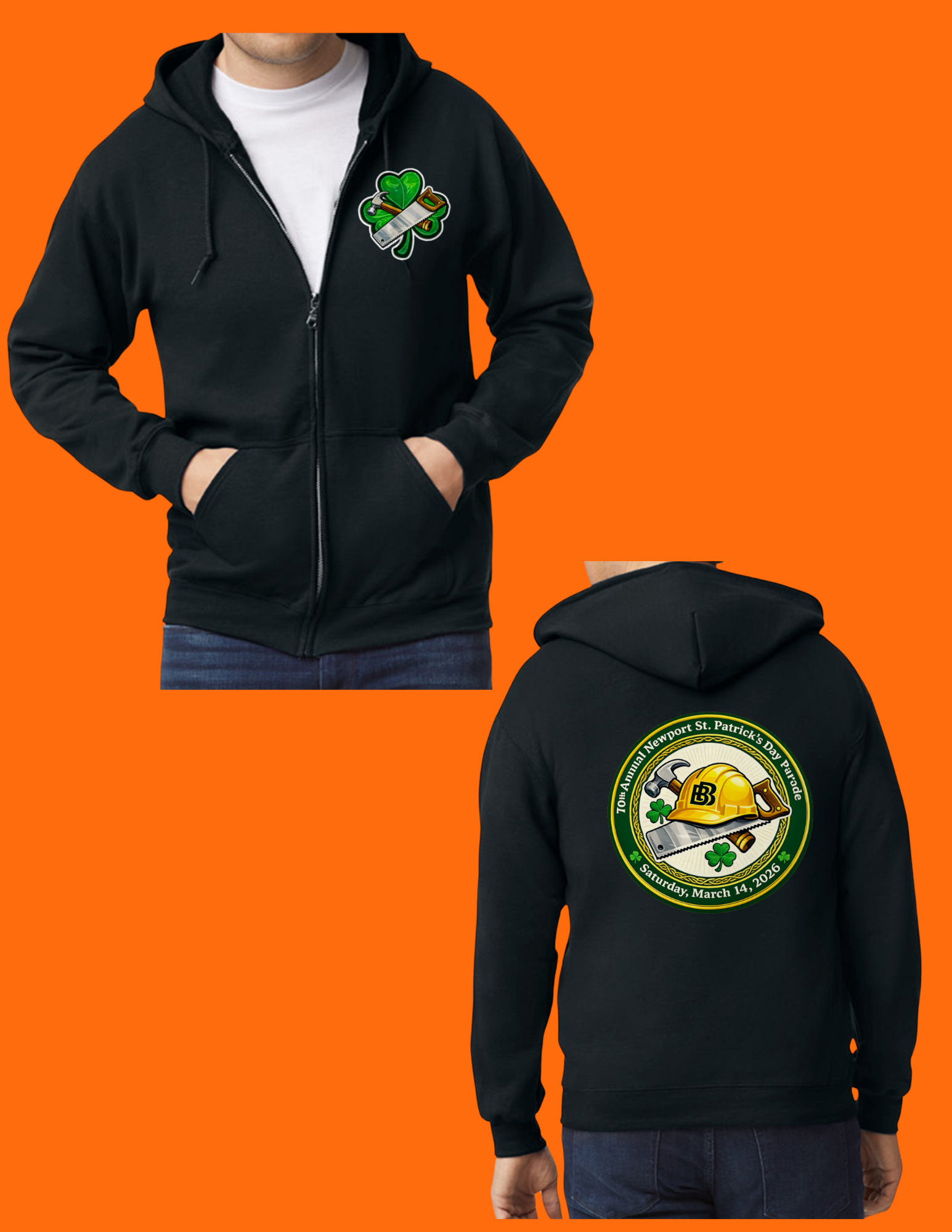 Zip Up Hoodie (2 Options)