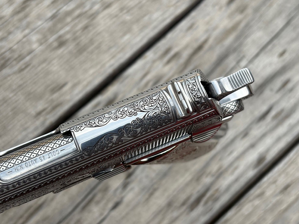 Thumbnail: Colt 1911 Stainless Rampant colt