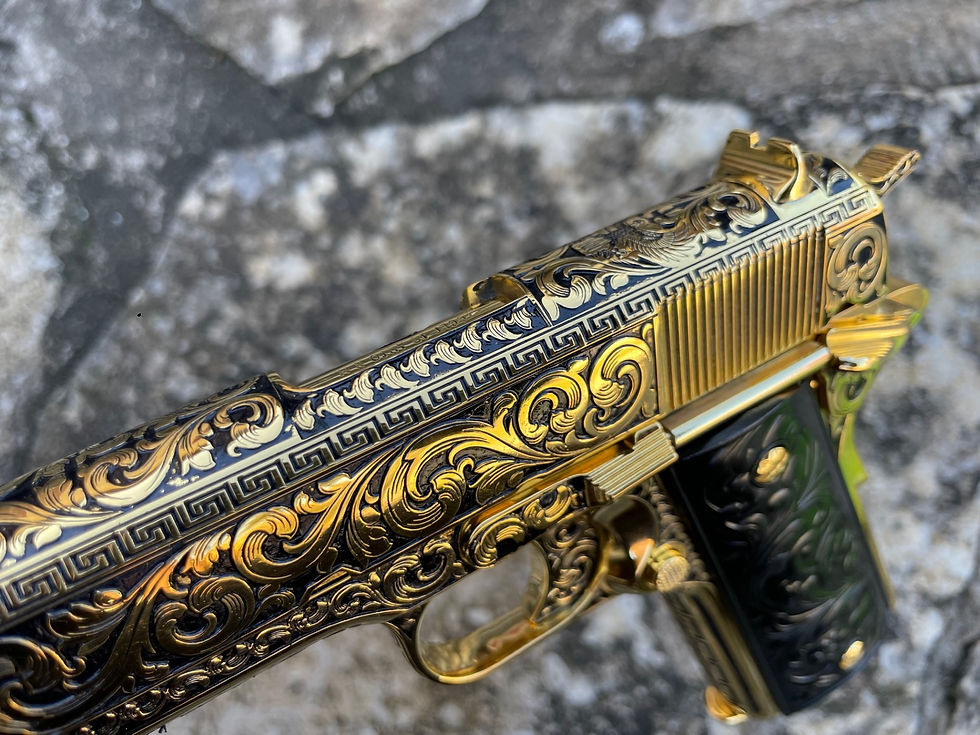Thumbnail: Gold /black Aztec