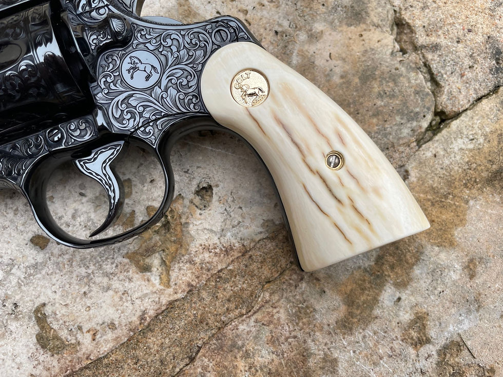 Thumbnail: 1970 Colt Python 6" Mammoth Ivory