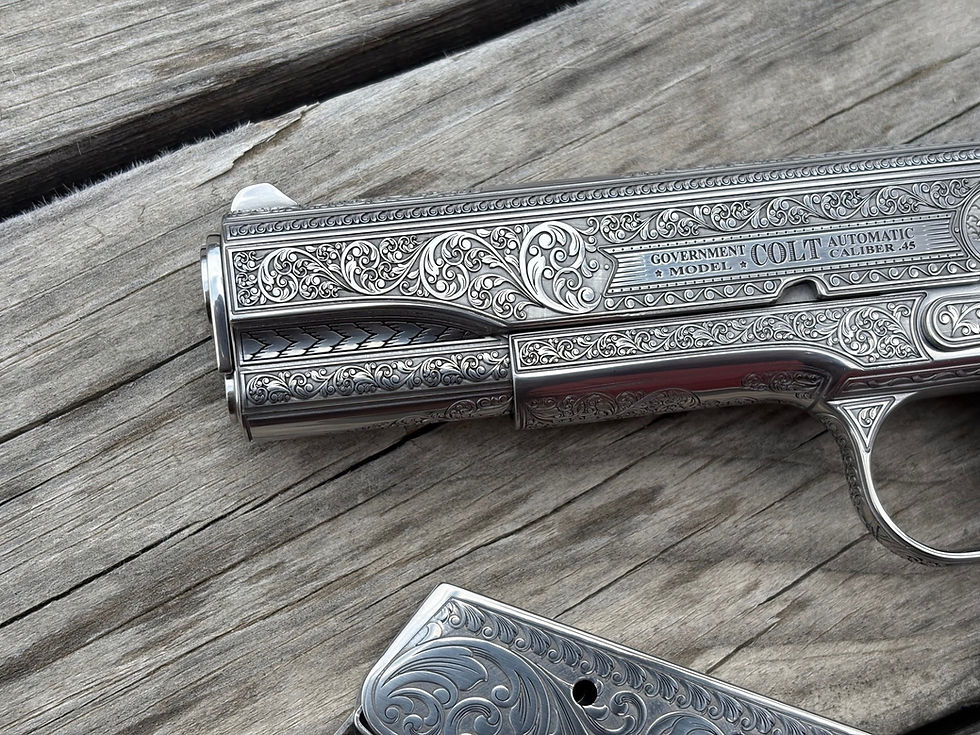 Thumbnail: Colt 1911 Stainless Rampant colt