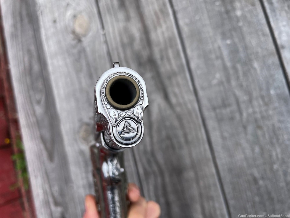 Thumbnail: Colt 1911 Stainless Masonic lodge Limited Edition