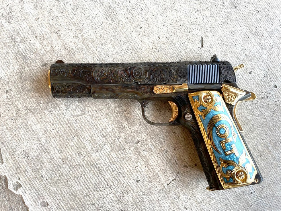 Thumbnail: Colt 1911 Dark Penny & Gold