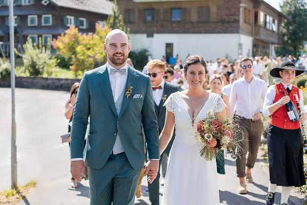 Hochzeitsfotografie im Bregenzerwald. Hochzeitsfotografie in Vorarlberg.