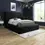 Thumbnail: Black velvet ambassador bed frame kids bedroom
