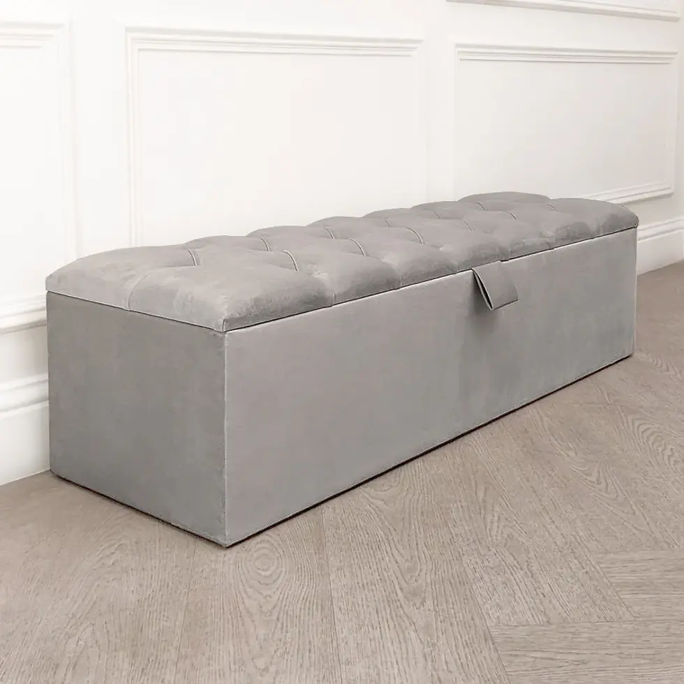 Thumbnail: Upholstered Ottoman Box