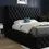 Thumbnail: Black velvet ambassador bed frame kids bedroom