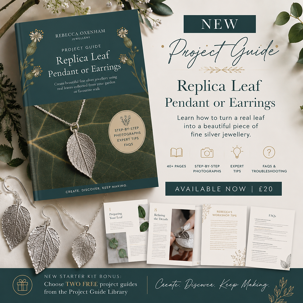 Thumbnail: The Complete Silver Clay Hob Firing Jewellery making kit
