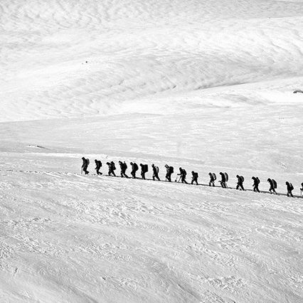 Les marcheurs de Wasquehal à la rencontre du Père Noël