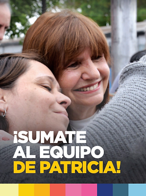 sumate al equipo de patricia