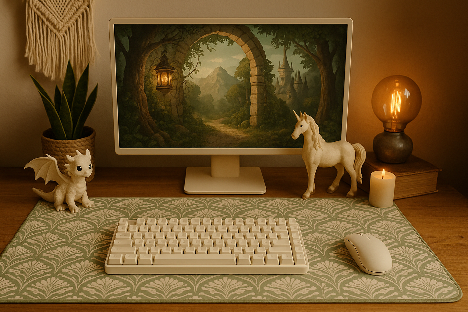 Mat para ratón y teclado