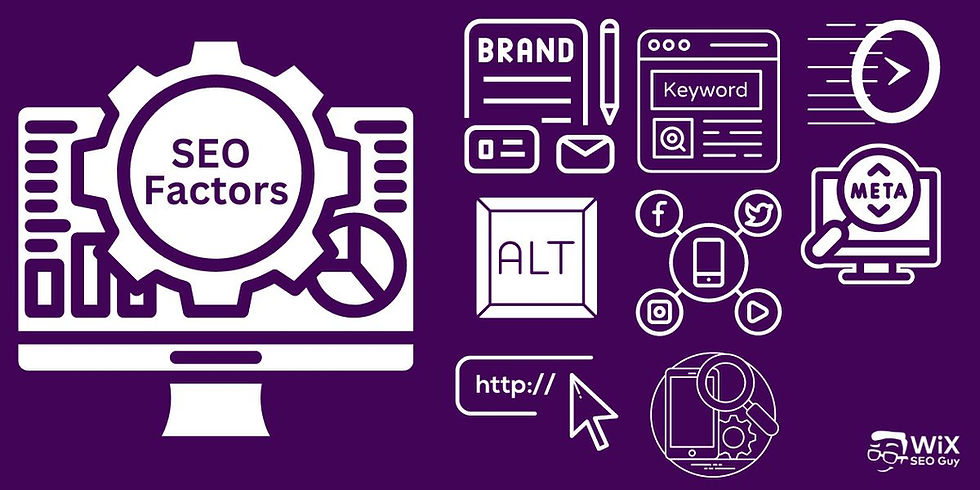 What SEO factors do I need to consider when building my Wix site