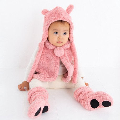 縮圖：日本製毛毛背心外套