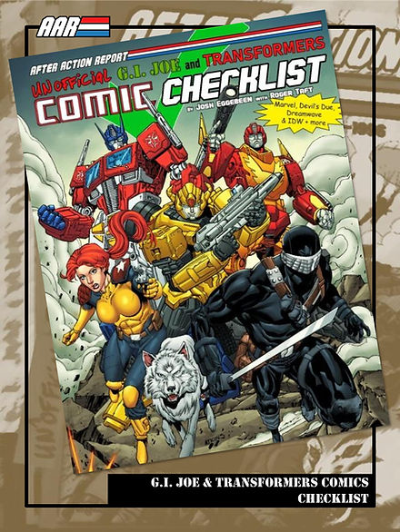 G.I. Joe & Transformers Comic Checklist 1982–2022
