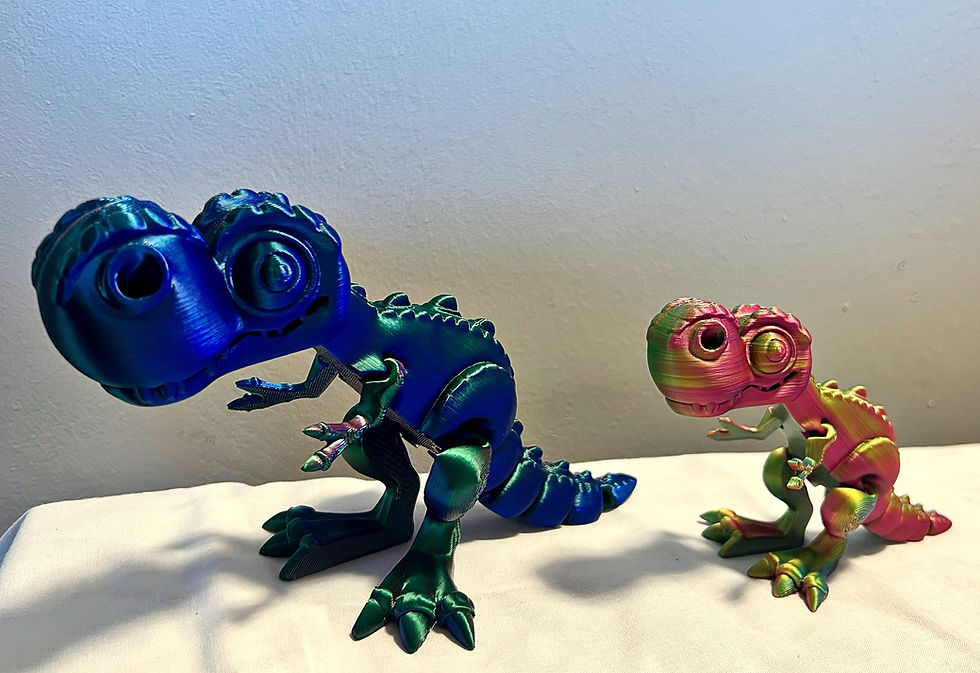 Thumbnail: Solid T Rex Dinosaur - Medium - Dinosaur Toy Models