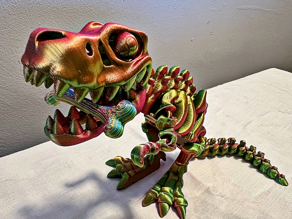 Thumbnail: T Rex Skeleton - Medium - Dinosaur Toy Model